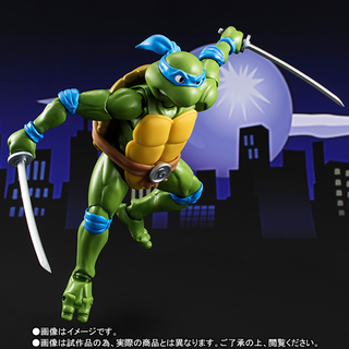 Illustration for article titled These Teenage Mutant Ninja Turtles Figures Look Like They've Stepped Right Out of the Cartoon